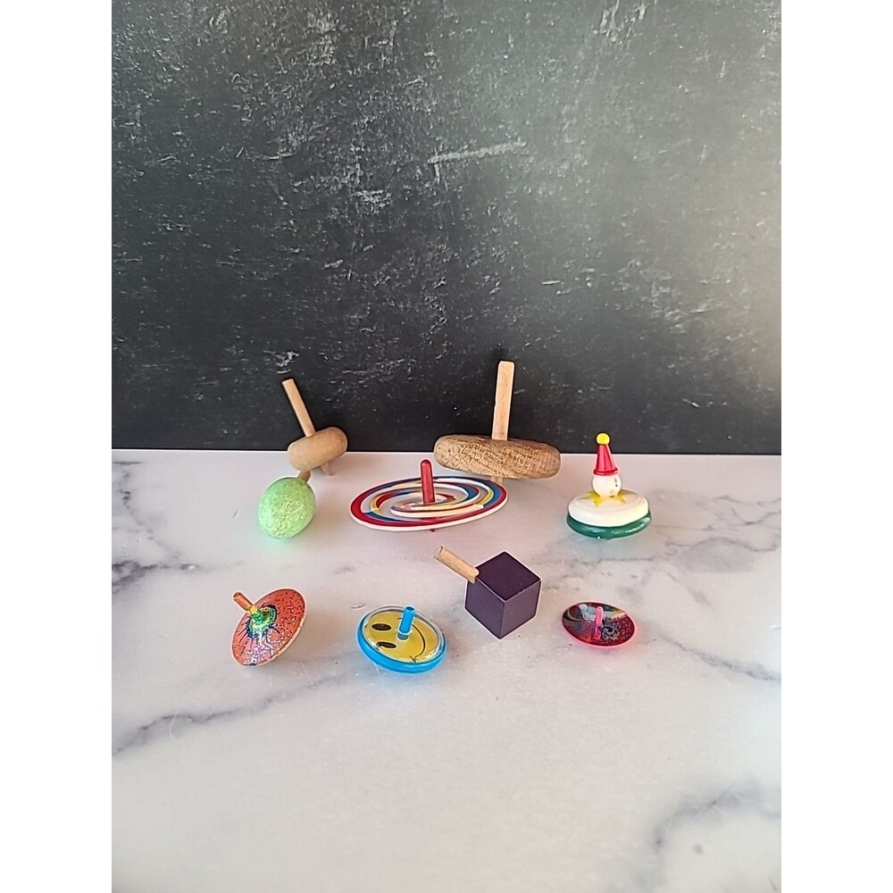 Spinning Top Lot Used Kids Toys